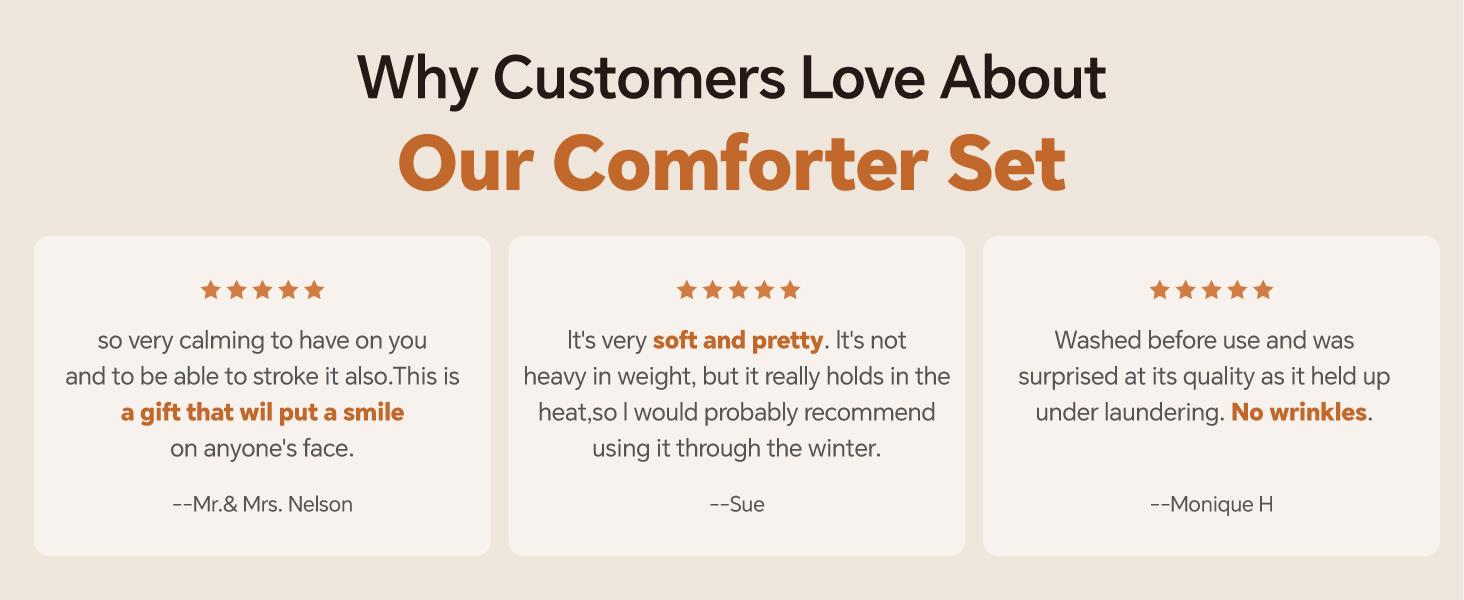 BEDELITE Flannel Comforter Set Super Soft & Warm Fluffy Pink Valentine's Day gift - Elegant Striped Design for Winter - Twin/Queen/King Sizes Machine Washable