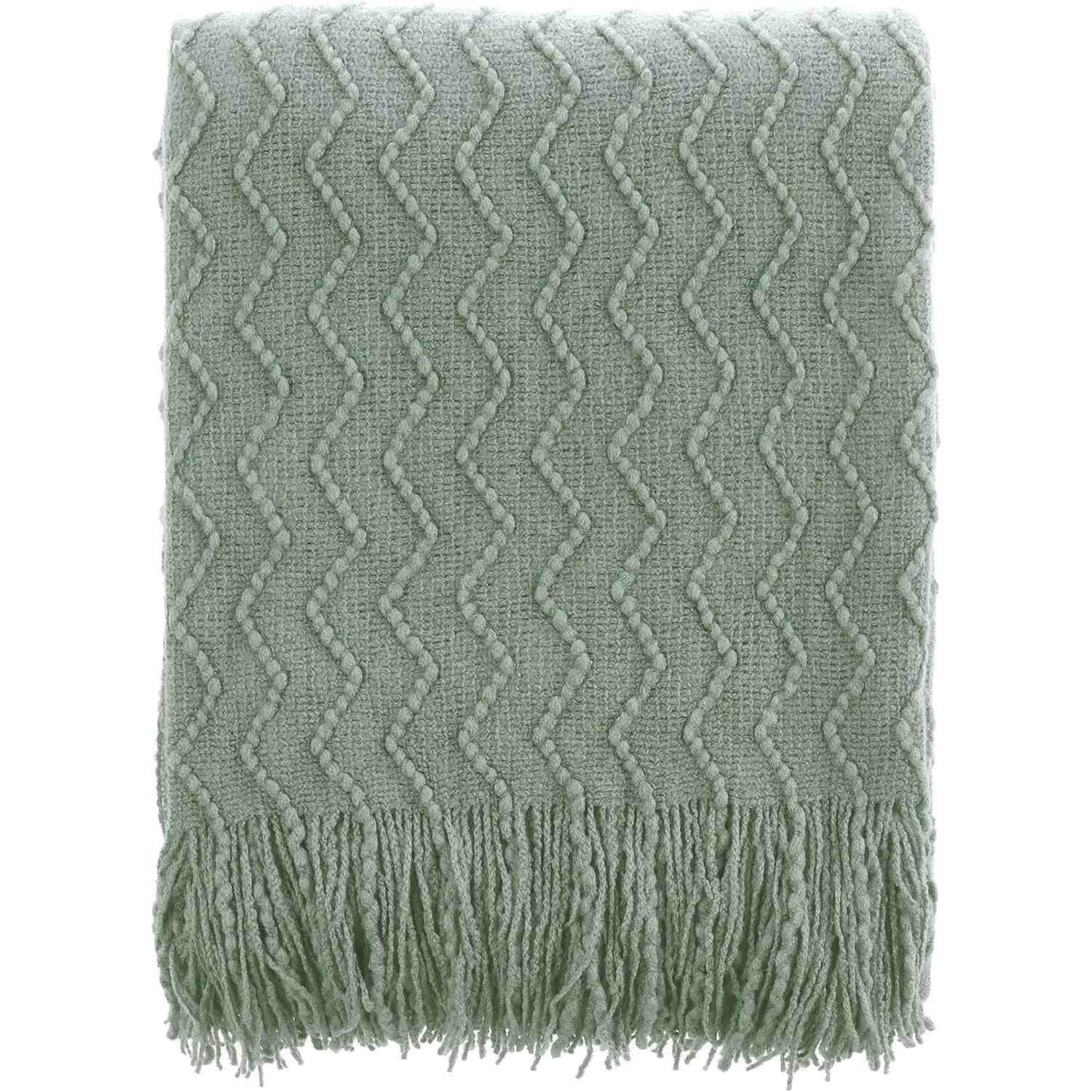 Sage Green Throw Blanket for Couch,  Decor Sage Throw Blankets, Spring Green Blanket for Bedroom Decor Housewarming Gifts, 50"x60"