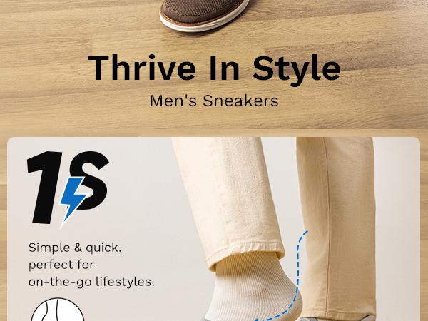 Bruno Marc Hands Free Mens Slip On Casual Dress Shoes Fashion Sneakers Comfortable Breathable Mesh Tennis Walking Shoes Lightweight Non Slip