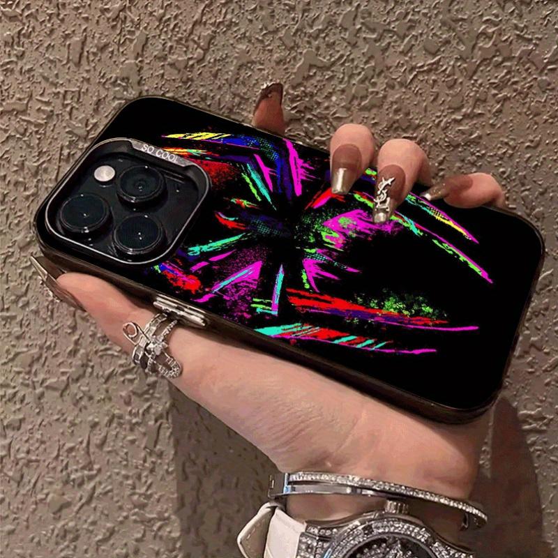 Creative Spider Pattern Case for iPhone 16 Pro Max 15 Plus 14 13 12 11 XS XR Pattern Drop Protection Shockproof Soft Silicone smartphone Cover Gifts for women men girls boys Screen Protector Cellphone