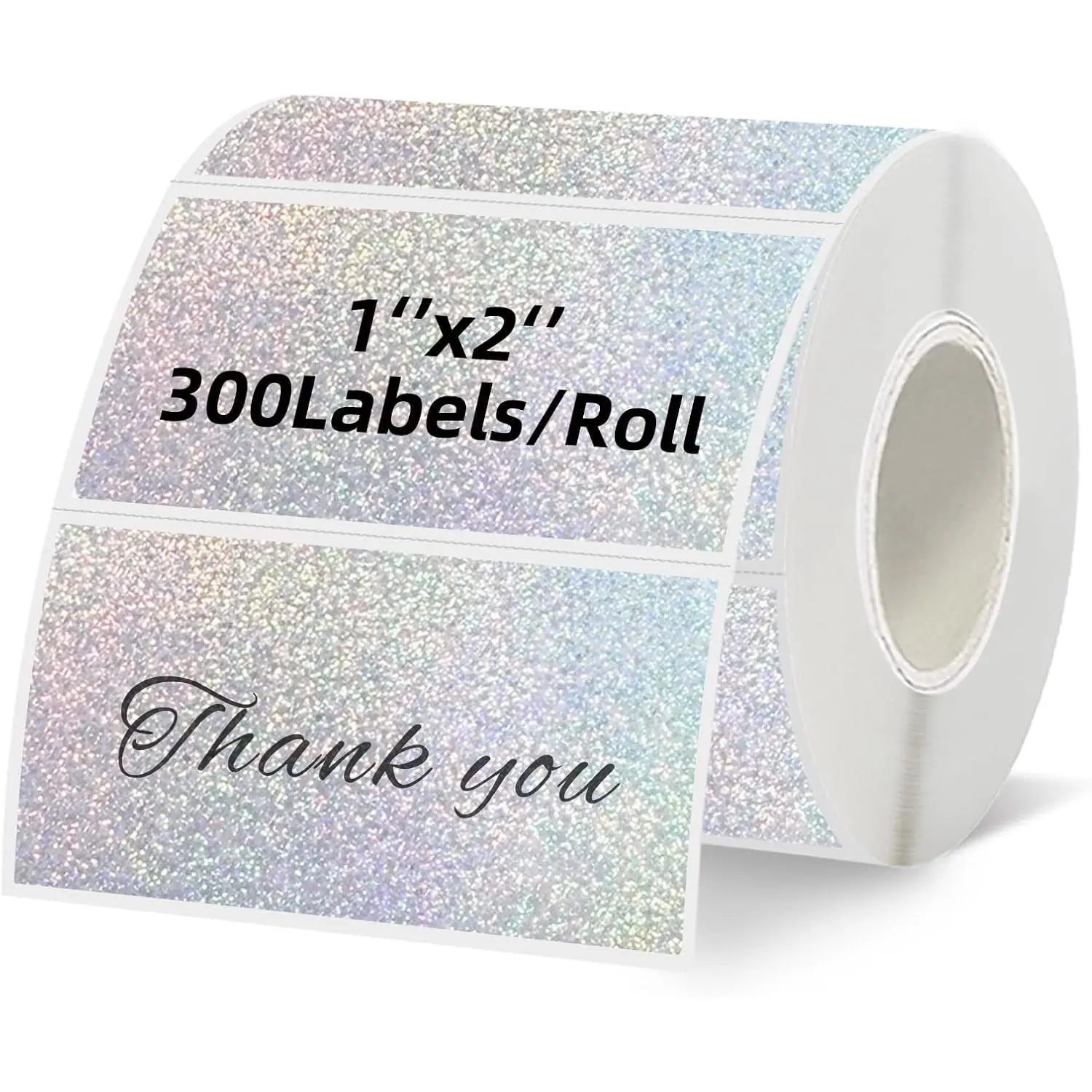 2''x1'' White Direct Thermal Barcode Labels,Self-Adhesive Thermal Printer Stickers for Address Design DIY Logo Business
