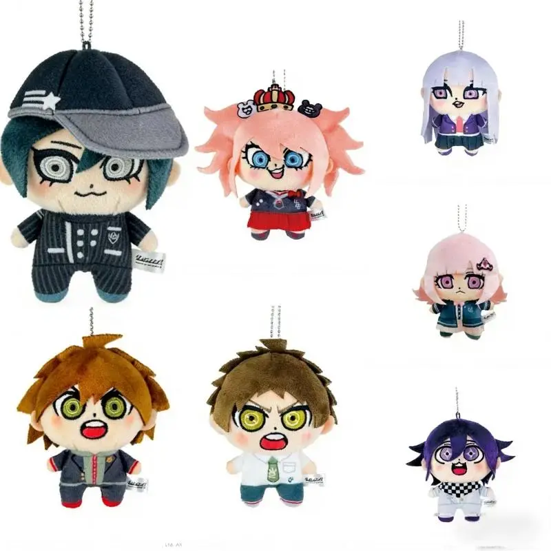 2026 Hot Anime Plush Dolls - 10cm Naegi Makoto, Saihara Shuichi, Hinata Hajime, Oma Kokichi Plushies, Keychain Pendant, Gift Ideas for Anime Fans, Character Art