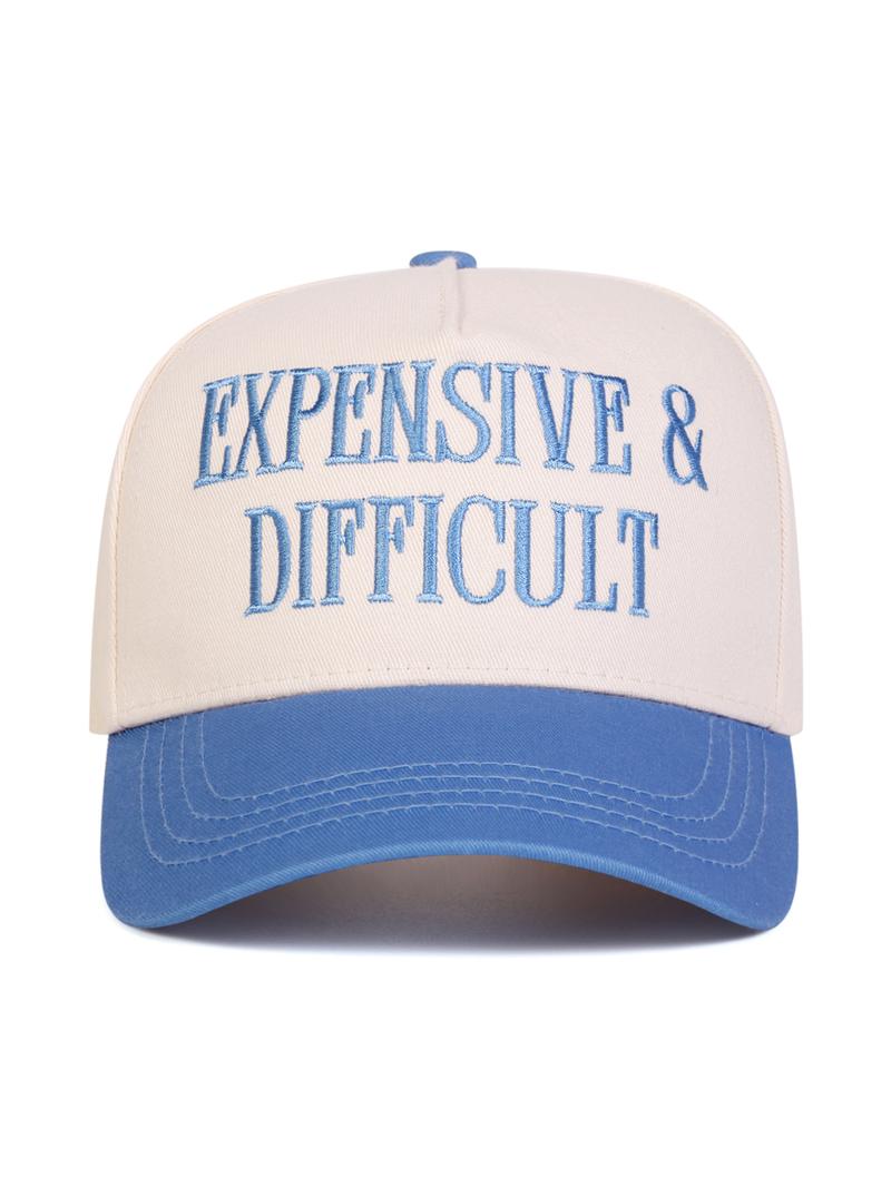 Letter Pattern Baseball Cap, Casual Trendy Baseball Cap for Women & Men, Fashionable Hat for Daily Wear, Premium Quality Cap