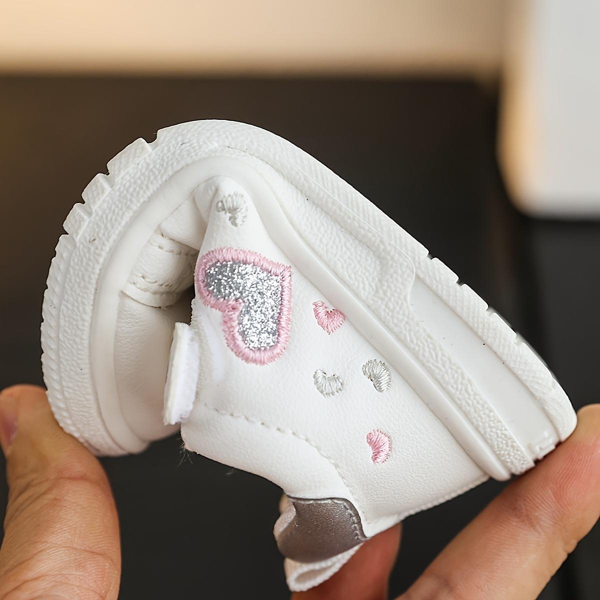 Breathable and Comfortable Soft-soled Toddler Shoes, Suitable Boys and Girls as First Walker Shoes, Anti-kick Toddler Shoes with Hook-and-loop Fasteners, Children Aged 1-3. -soled Baby Shoes, Toddler Girls' Shoes, Boys' Shoes