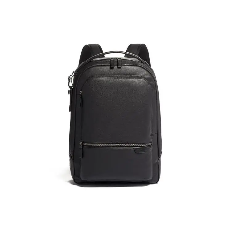 TUMI Harrison Braden Leather Backpack for Men – Casual Business Style in Black