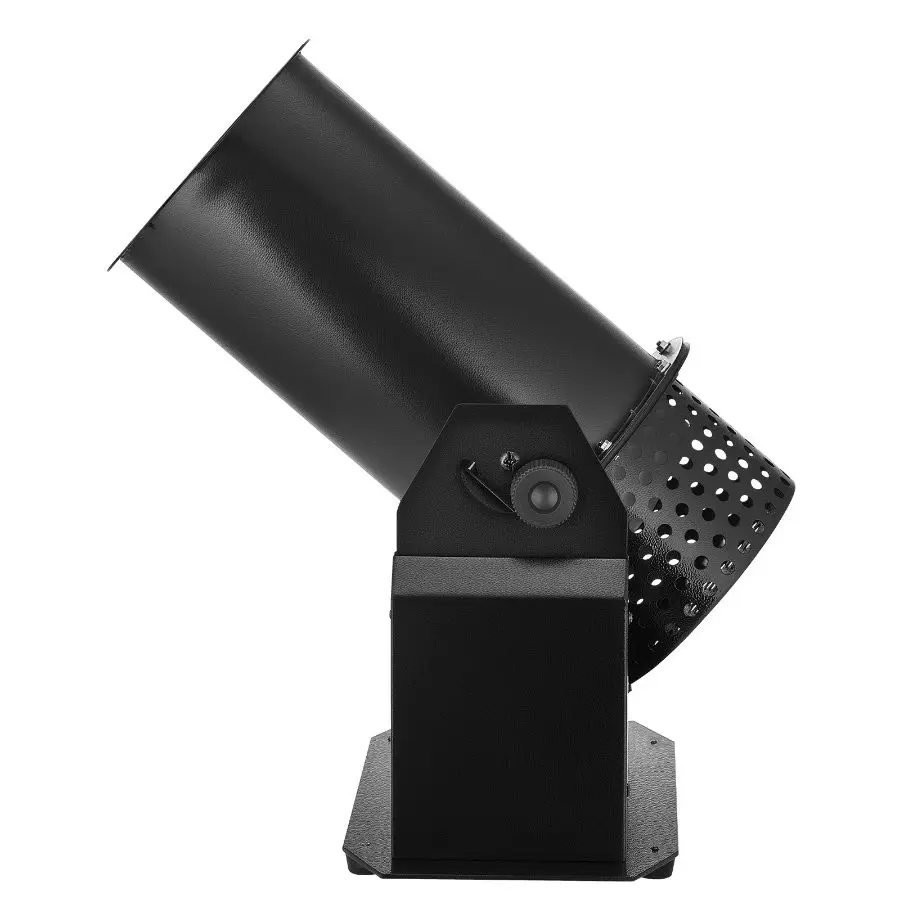 VEVOR 1500W Electric Confetti Cannon Launcher, DMX512 & Manual Remote Control, Portable Mechanical Hardware Tool for Wedding, Event Show, Nightclub