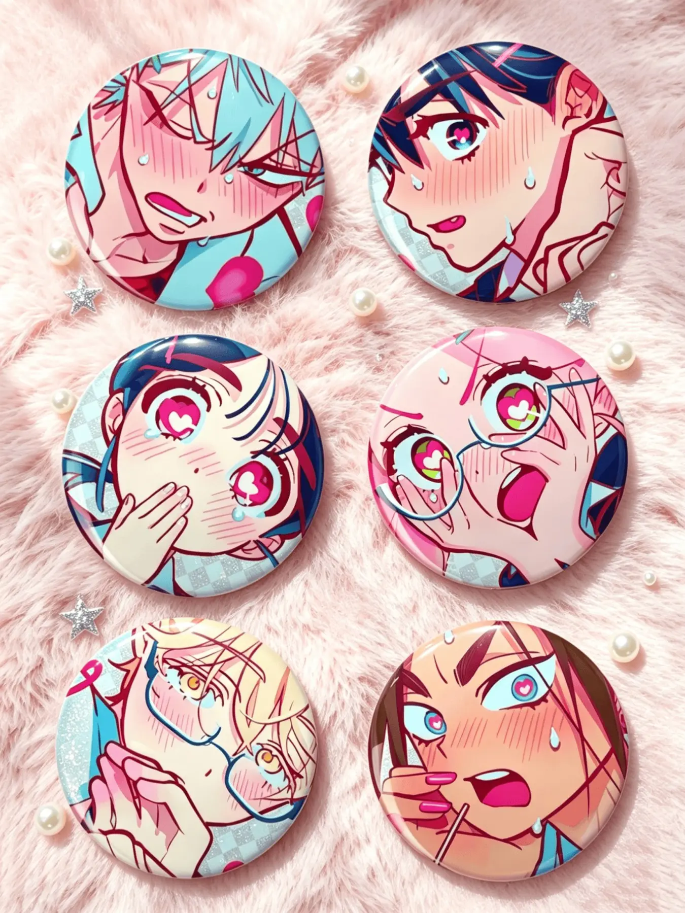 Alien Stage Badge, Cute Cartoon Design, 4.4cm Size, Y2K Style, Anime Fan Gift, Versatile Pin for Bags and Jackets, Safe Metal Emblem