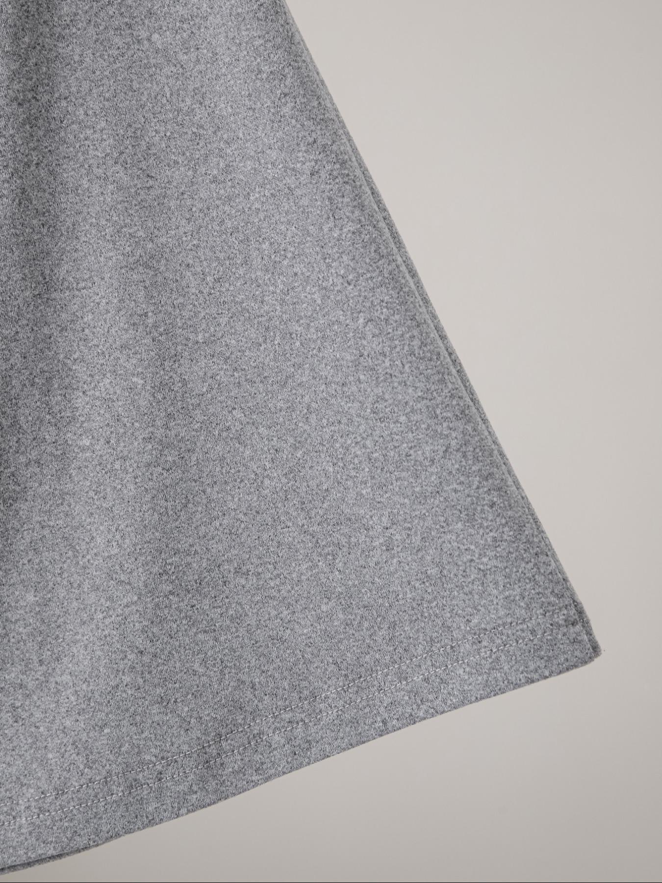 Ladies' casual fashion slim fit small bow print details simple solid color pleated Knit pullover women's round neck short sleeved dress