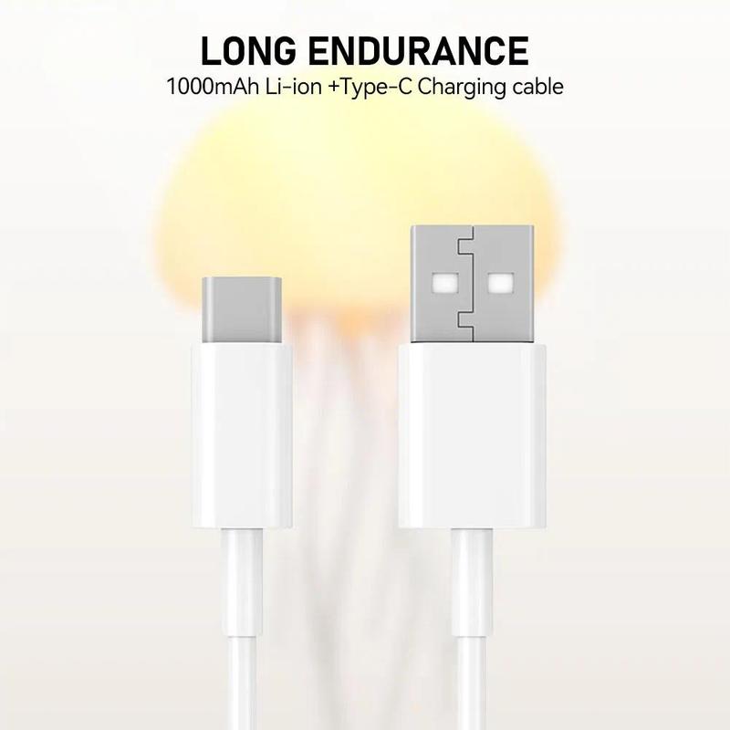 Jellyfish Design LED Lights for Bedroom, Voice-controlled Novelty Desk LED Light, USB Rechargeable RGB Color Changing Desktop Lamp, Cozy Lighting for Home Bedroom Living Room Decor, LED Lights, Modern Nighstand Lamps