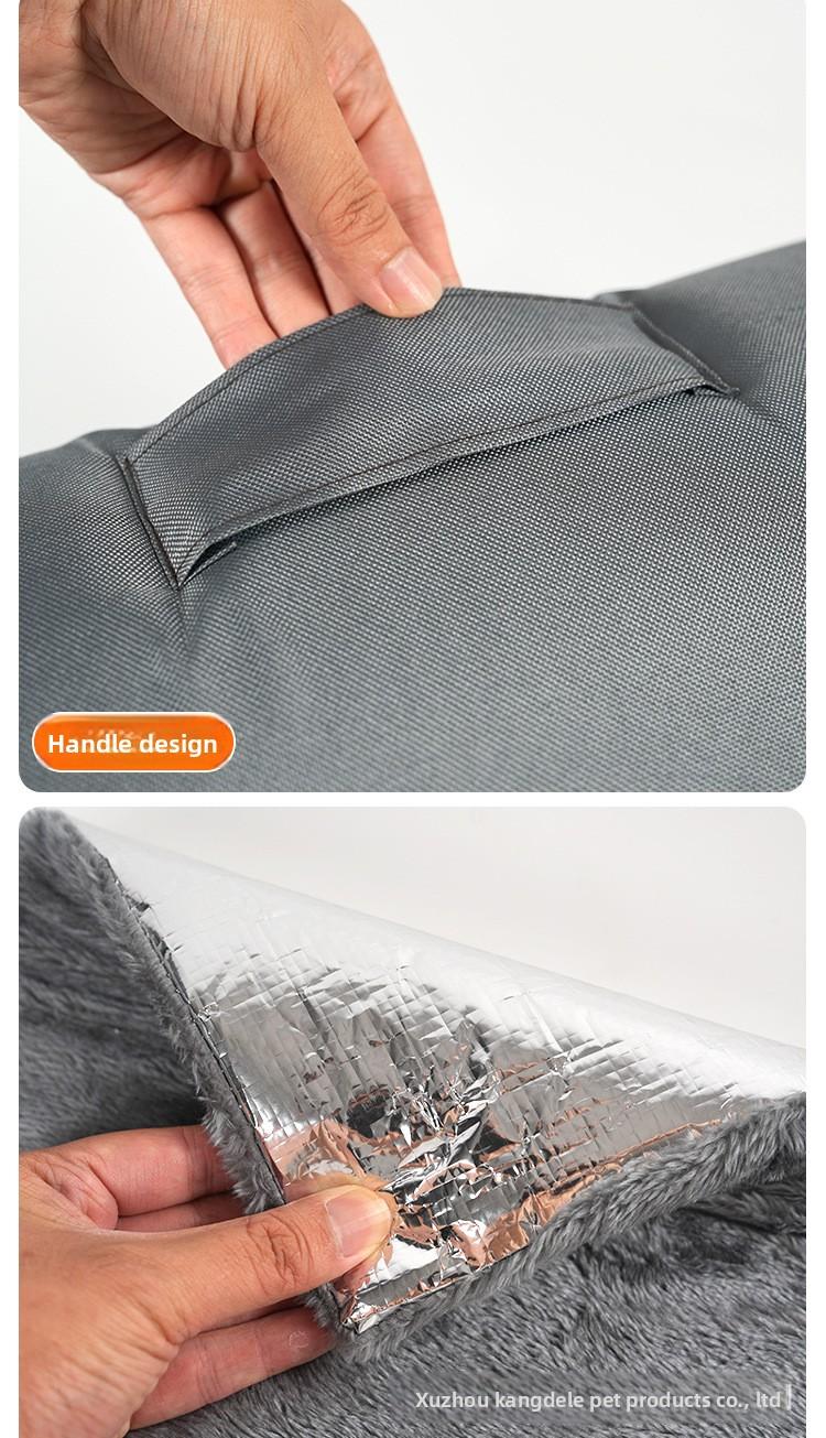 Outdoor Cat Nest Windproof & Rainproof Warm Comfortable All-Weather House with Waterproof Fabric & Reinforced Edges