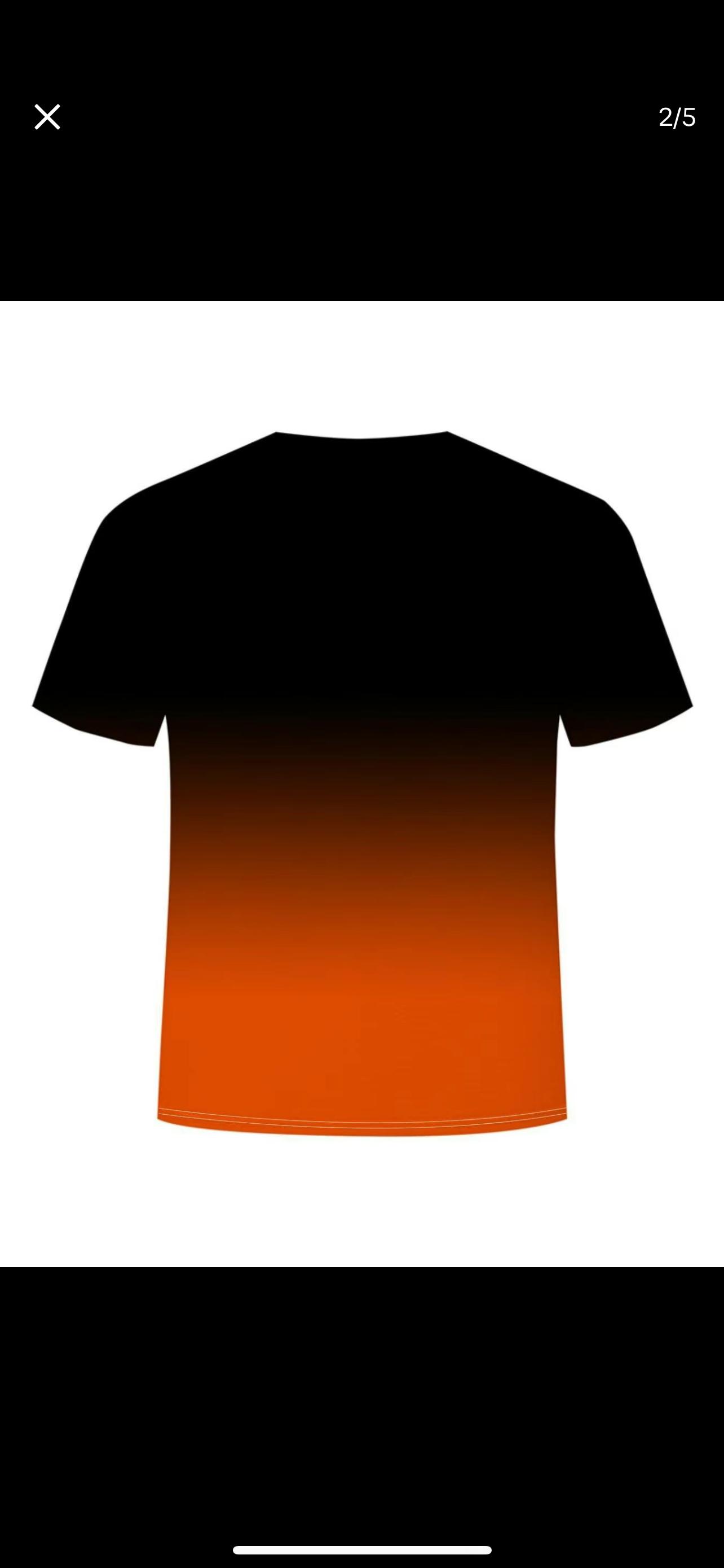 Men's Gradient Letter Print Short-Sleeve Round Neck T-Shirt - Summer Casual Breathable Fashionable Daily Wear Top