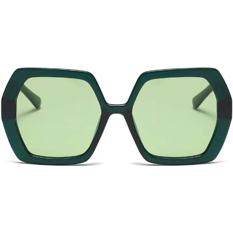 Thick Hexagonal Retro Sunglasses for Women Trendy 60s  Sun Glasses  Classic Shades