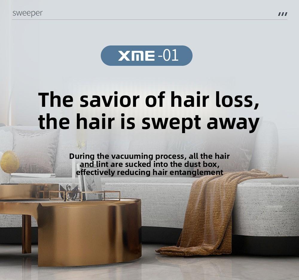 Cross-border sweeping robot, fully automatic household mini cleaning machine, USB rechargeable smart vacuum cleaner, gift wholesale