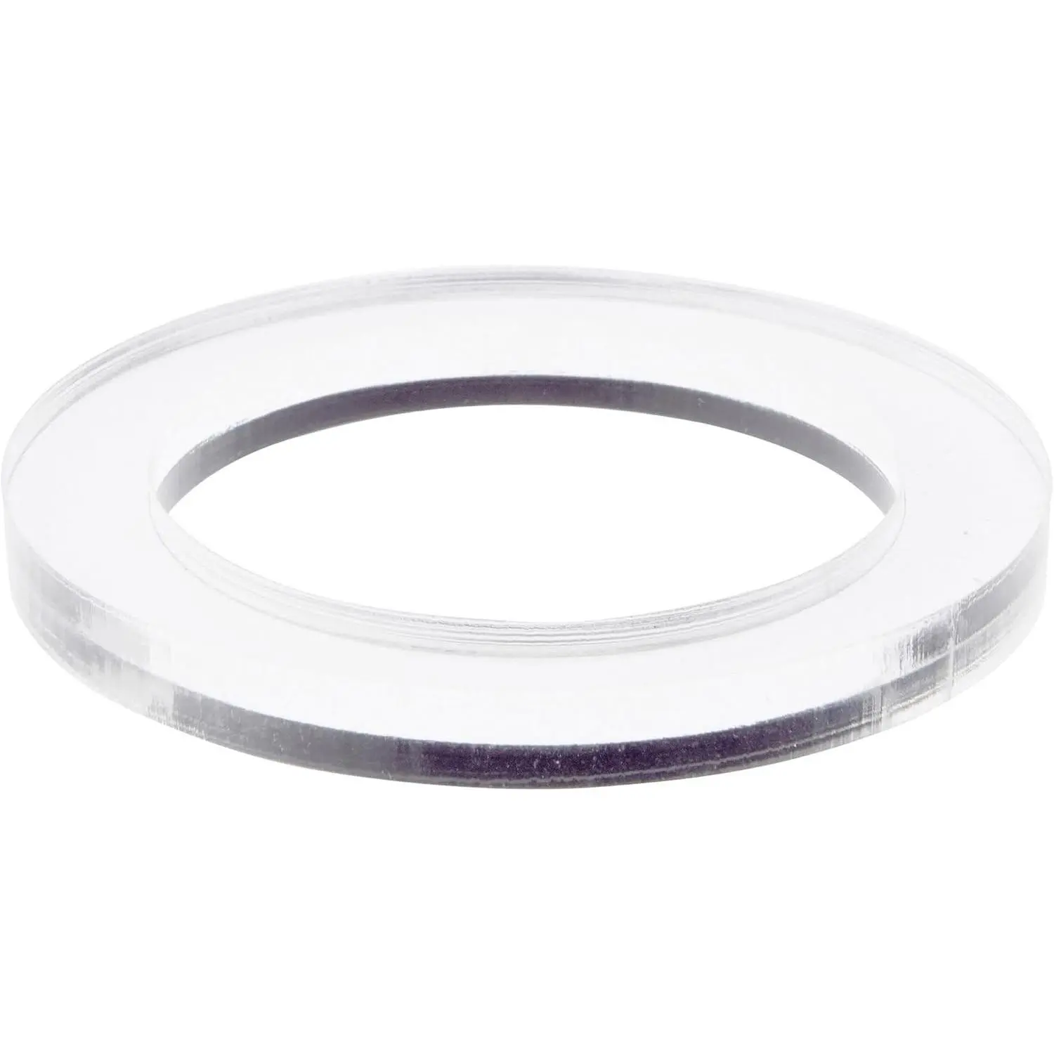 Clear Acrylic Display Stand for Egg, Marble, Ball or Sphere, 0.375" H x 3.5" W