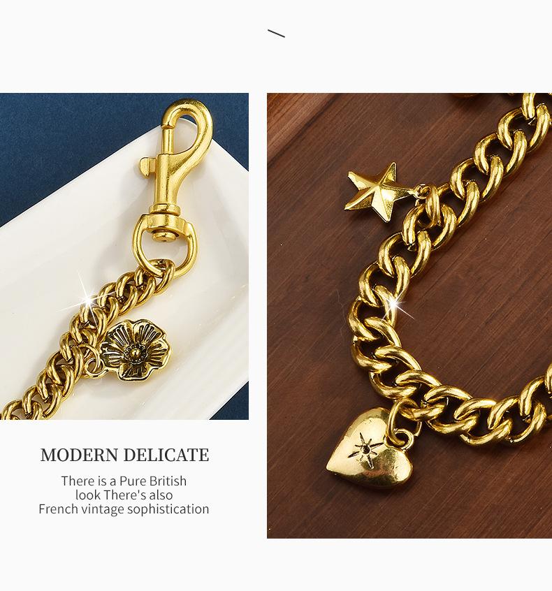 Bag Charm Keychain-purse charms for handbags Bag Extender & Jeans Chain, bag charms for handbags, Purse Accessories For Women(28cm) replacement extension  Purse Accessorie  Crossbody bag, extension chain, tote bag, handbag, bag chain