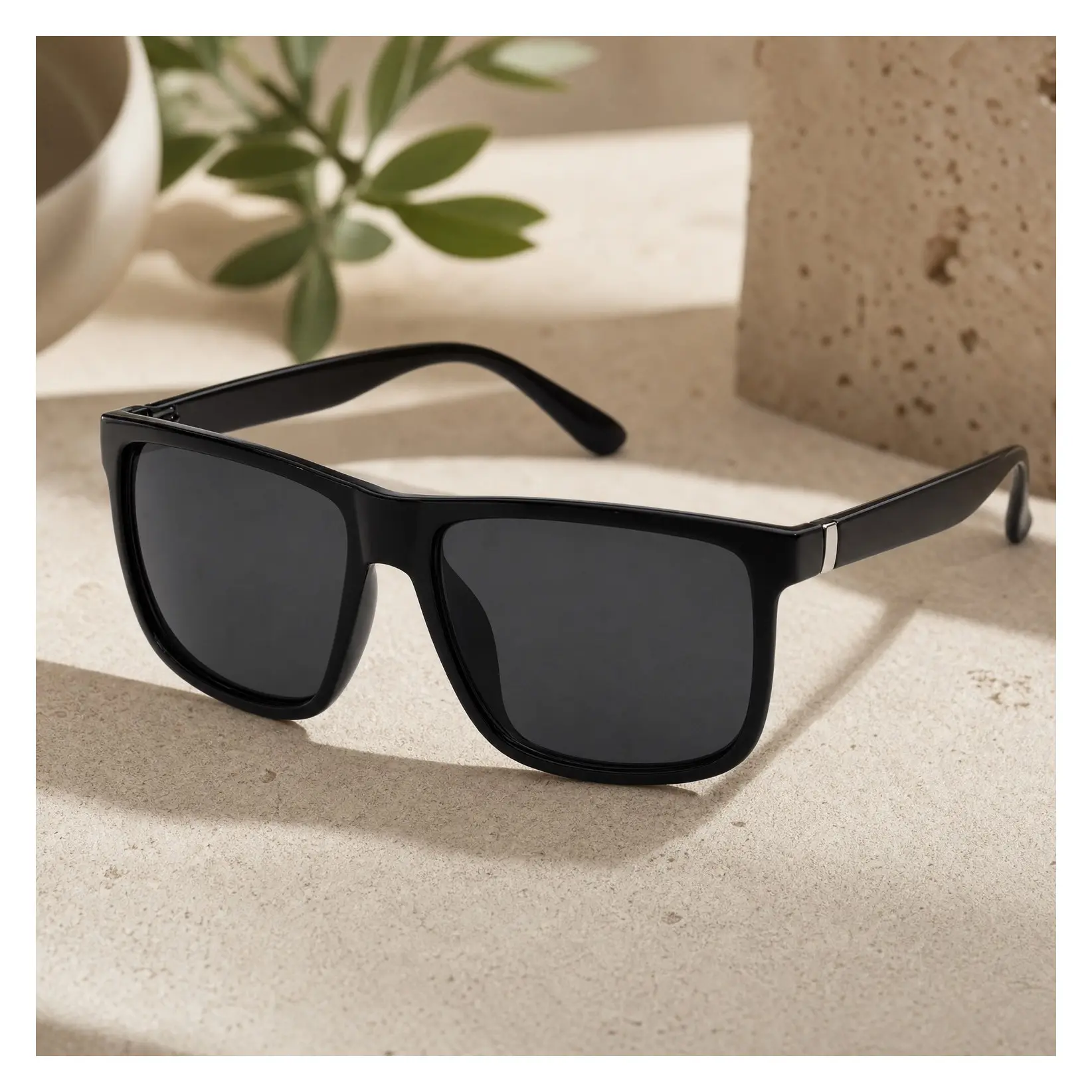 2-Pack Flat Top Sunglasses - Hardcore Shades Series for Maximum Legal Driving DarknessGift