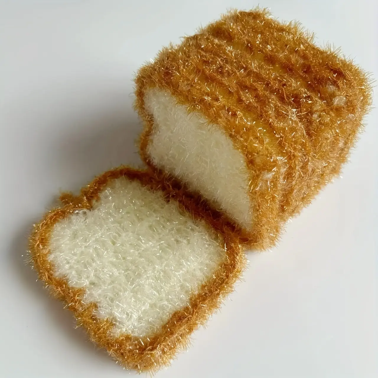 Set of 5 Household Fresh-Style Dishcloths, Double-Layer Bread Cleaning Cloths, Soft Multifunctional Kitchen Wipes, Handmade Christmas Gifts
