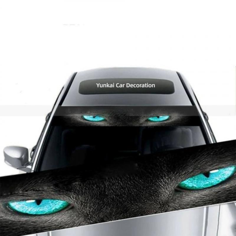 [Hot Item] Car Front Windshield Sticker| Personalized Decorative Stickers| Waterproof and Sunscreen| Easily Apply and Remove