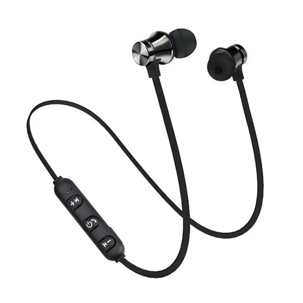 XT-11 Bluetooth 4.2 Wireless Earbuds Neckband Headset with USB Charging, Waterproof Design, Magnetic Earpieces, Mic, Immersive Audio for Smartphones Electronic Earphones Sports Wireless Earbuds Chargeable Cable