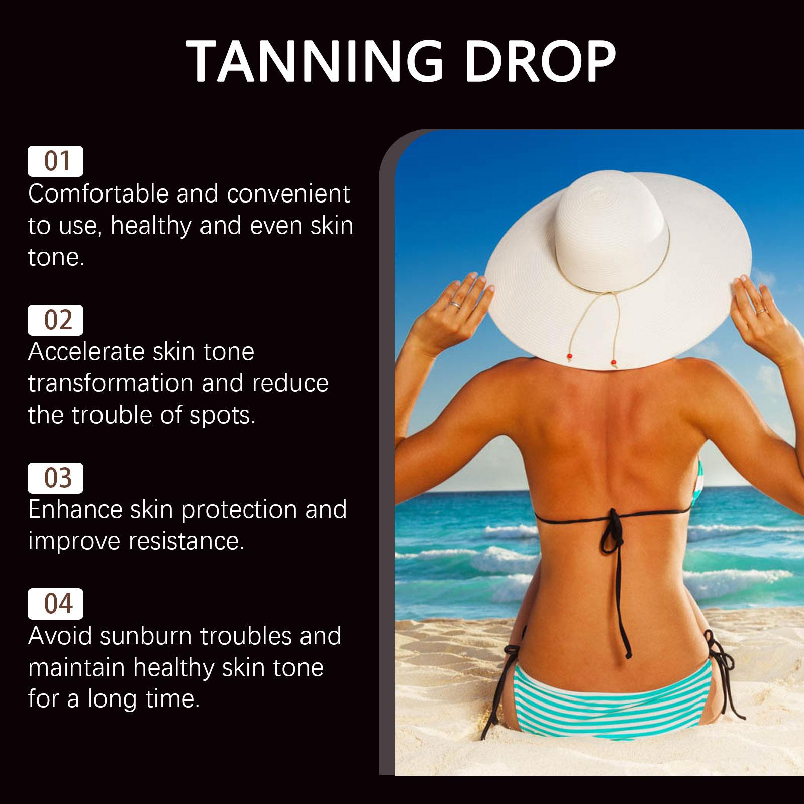 BushAid Sunless Tanning Drop Body Treatment