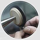 3Pcs Black Stainless Steel Spinner Rings Set for Men | 8mm Fidget Anxiety Rings | Cool Celtic Dragon & Chain Inlay Band