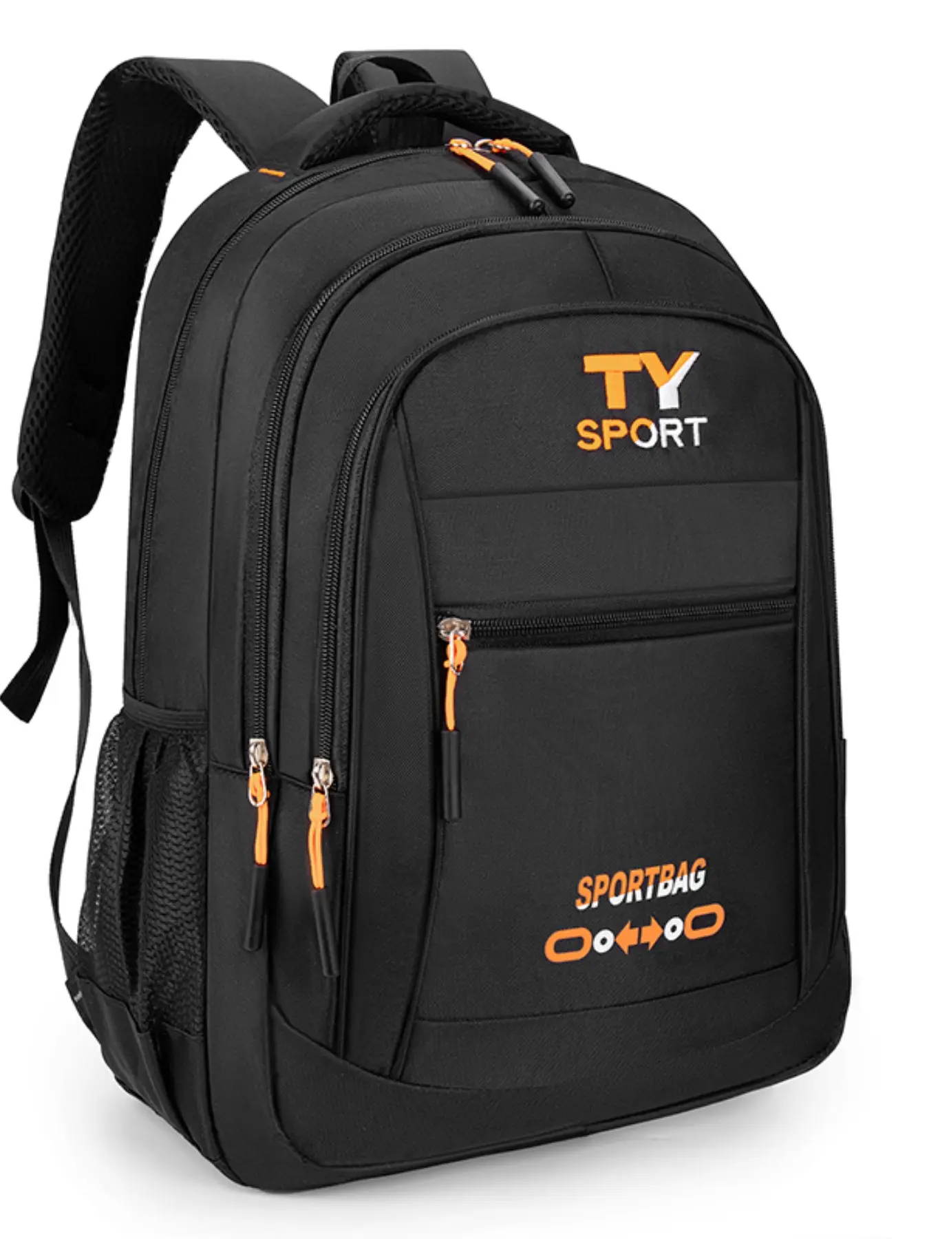 2026 Multi-Pocket Sports Backpack, Durable Fabric, Multiple Independent Compartments, Large Capacity, Outdoor & School Use