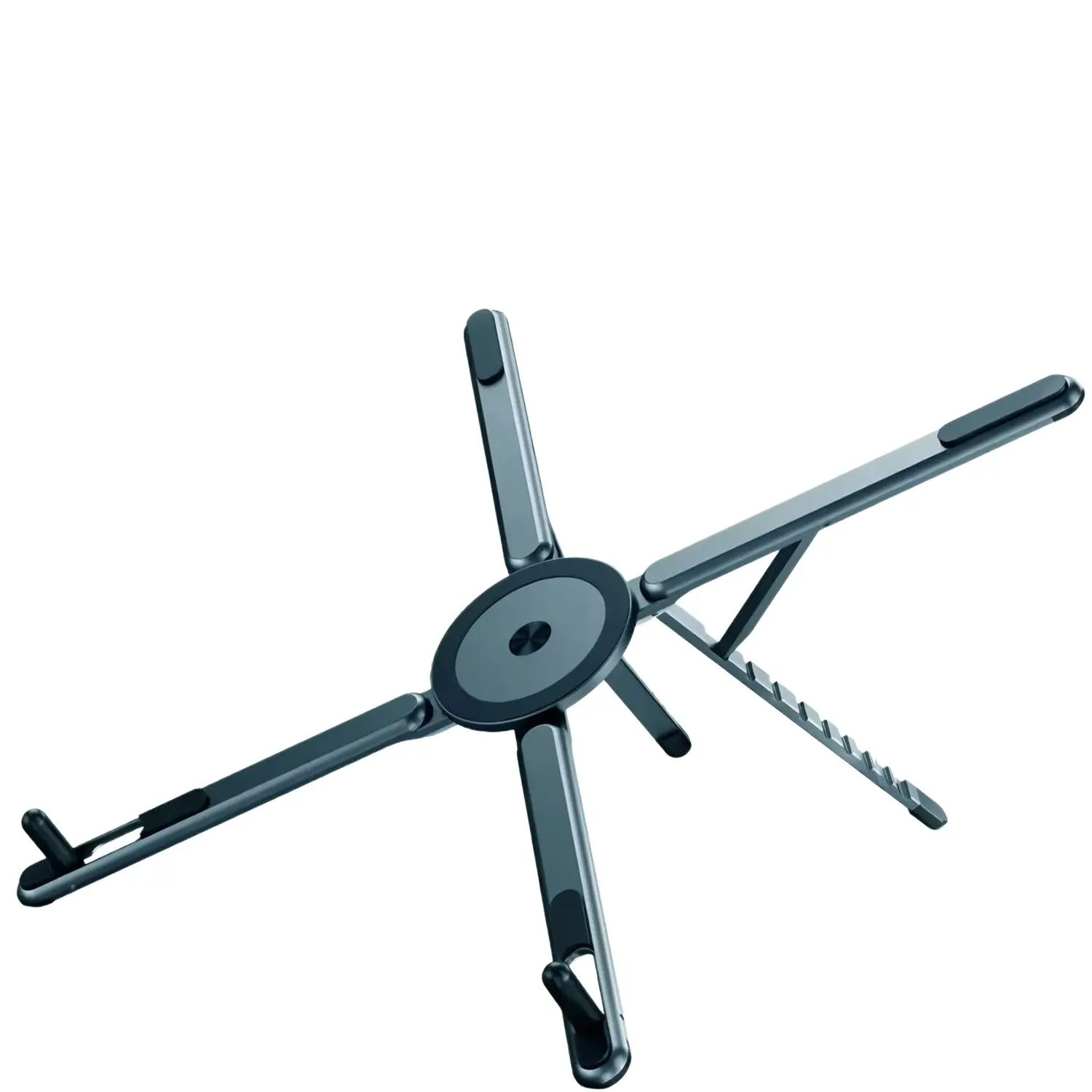 Foldable Magnetic Laptop Stand, Adjustable Abs Plastic Portable Cooler Stand, Suitable for Smartphones and Tablets, Heat Dissipation Support, Laptop Stand Holder