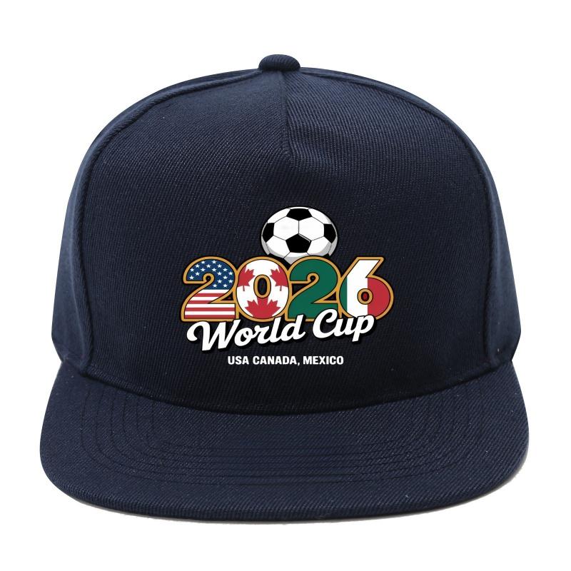 2026 US-Canada-Mexico World Cup Hip-Hop Hat Outdoor Sunshade Breathable