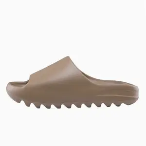 Ultra Comfy Pillow Cloud Feel Unisex EVA Slides Warm Sand & Coffee Brown Non Slip Waterproof Open Slide Trendy Street Outdoor Casual Daily Slipper Shoes