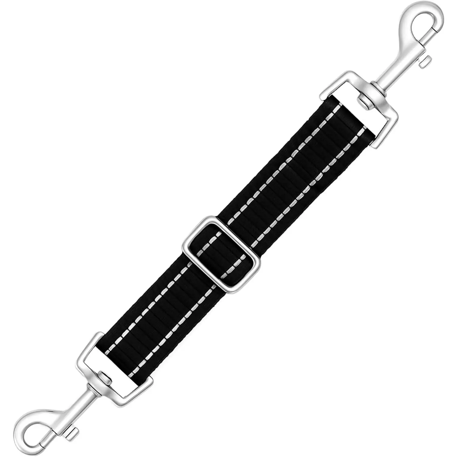 -Clasp   Safety Connector, No-Pull Harness-to- Clip,  Extension Leash for  & Walking