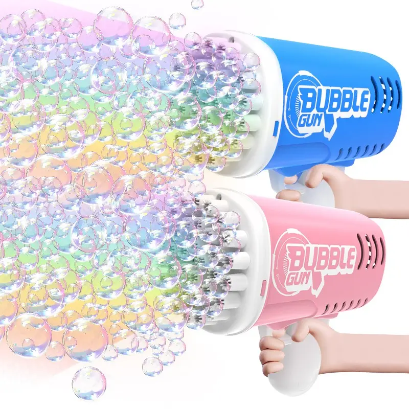 Portable Bubble Machine with 10 Packs, Handheld Bubble Blower for Kids, Perfect Birthday Party Gift, Indoor and Outdoor Entertainment