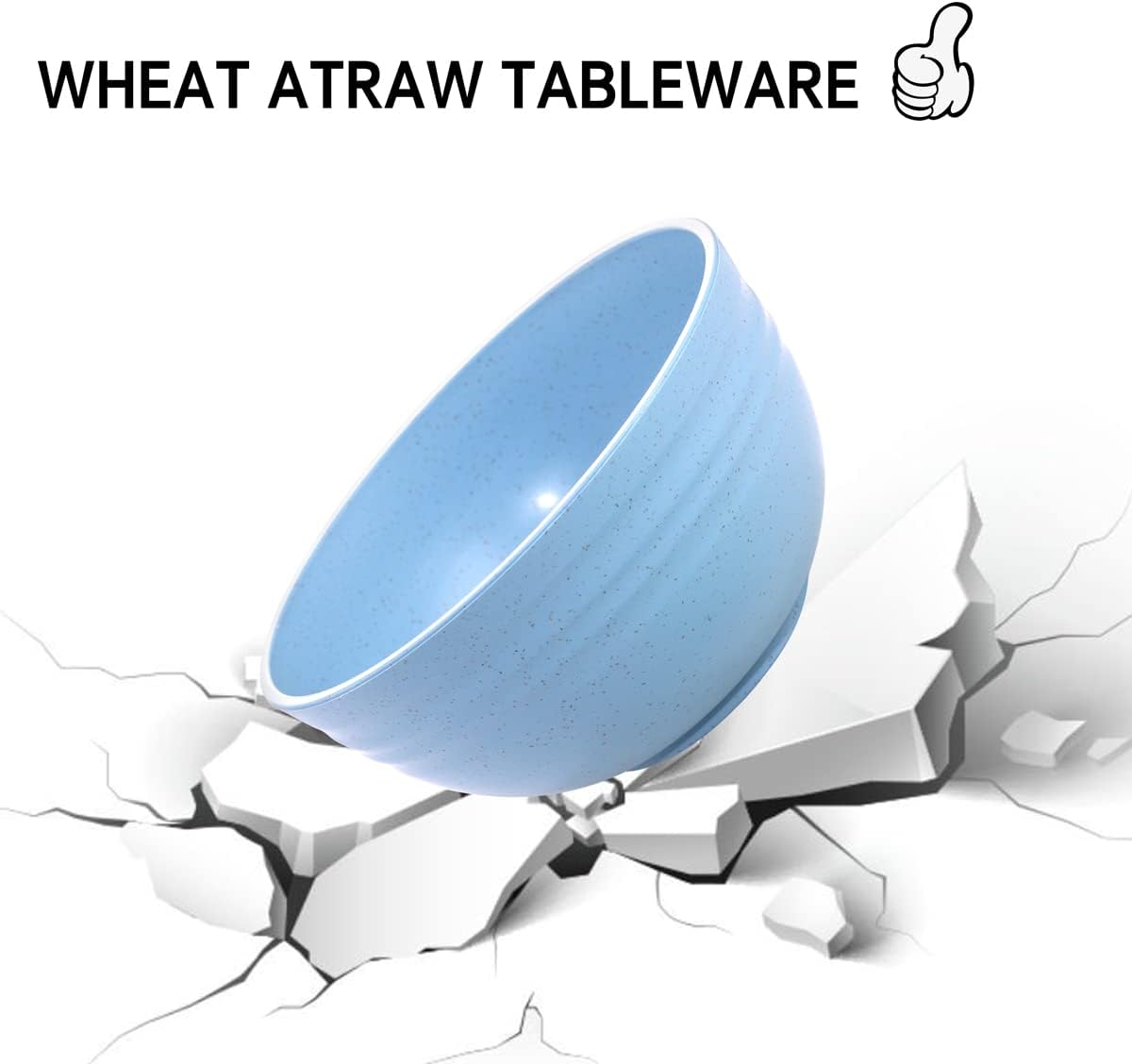 Wheat Straw Dinnerware, Microwave Dishwasher Safe, Unbreakable Light Weight Plates Service For 8, Tableware Set, Multicolor Set 16 count Plates, 8 count Bowls, 8 count Cups Wheat Straw Dinnerware, Microwave Dishwasher Safe, Unbreakable Light Weight Plates Service For 8, Tableware Set, Multicolor Set 16 count Plates, 8 count Bowls, 8 count Cups