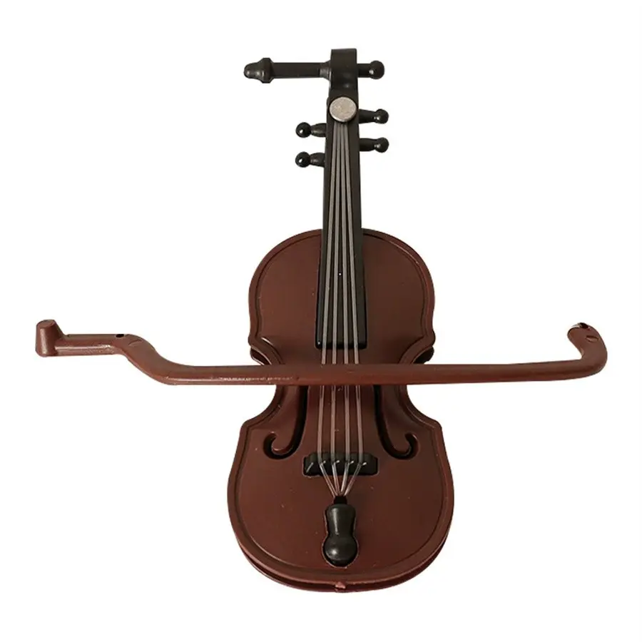 Mini Cello Instrument Prop for Scene Photography, DIY Craft Decoration, Handmade Creative Ornament, Miniature Musical Instrument Model