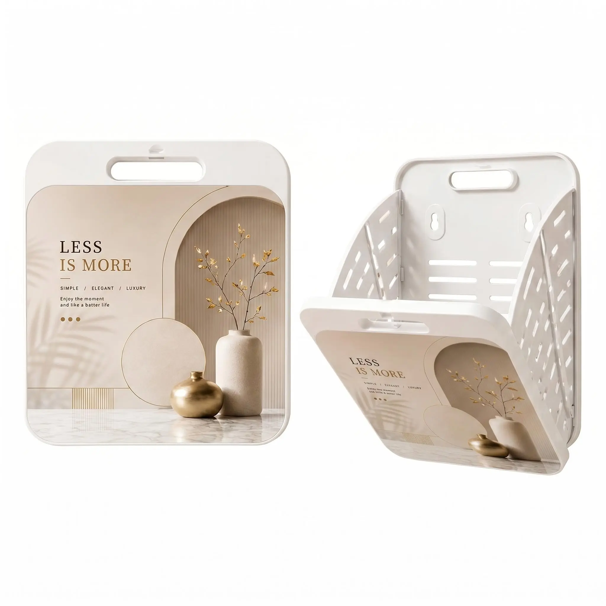 Foldable Laundry Basket for Bathroom Wall Art, Home Decor Storage Basket, Space-Saving Design, Ideal for Organizing Clothes