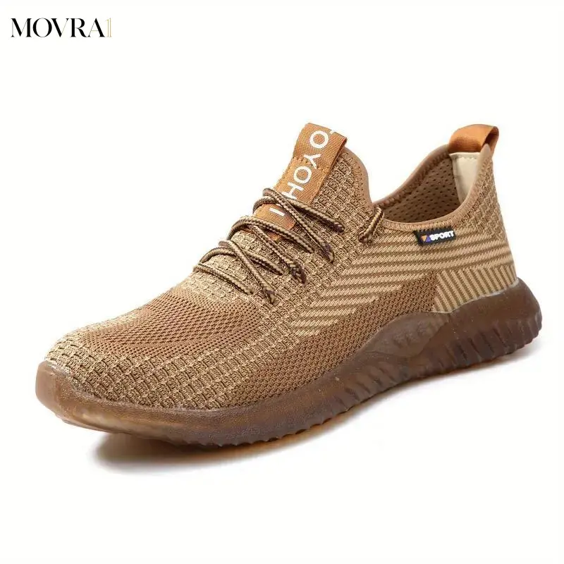 MOVRA1 Steel Toe Shoes Men Lightweight Work Shoes Construction Industrial Work Tennis Shoes Safety Shoes Comfortable Steel Toe Sneakers Men Black Boy Footwear steel toe shoes Worker Rubber