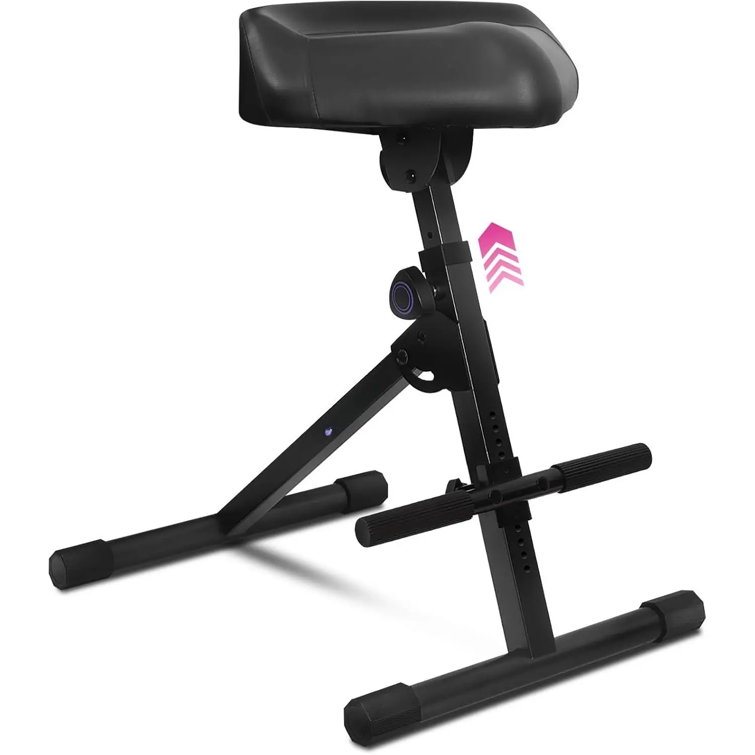 Guitar Stool for Adults, Height Adjustable Guitar Chair - Comfortable Musician Drum Throne - Padded Drum Seat for Double Bass, Musician, Drummer, Guitarist Player