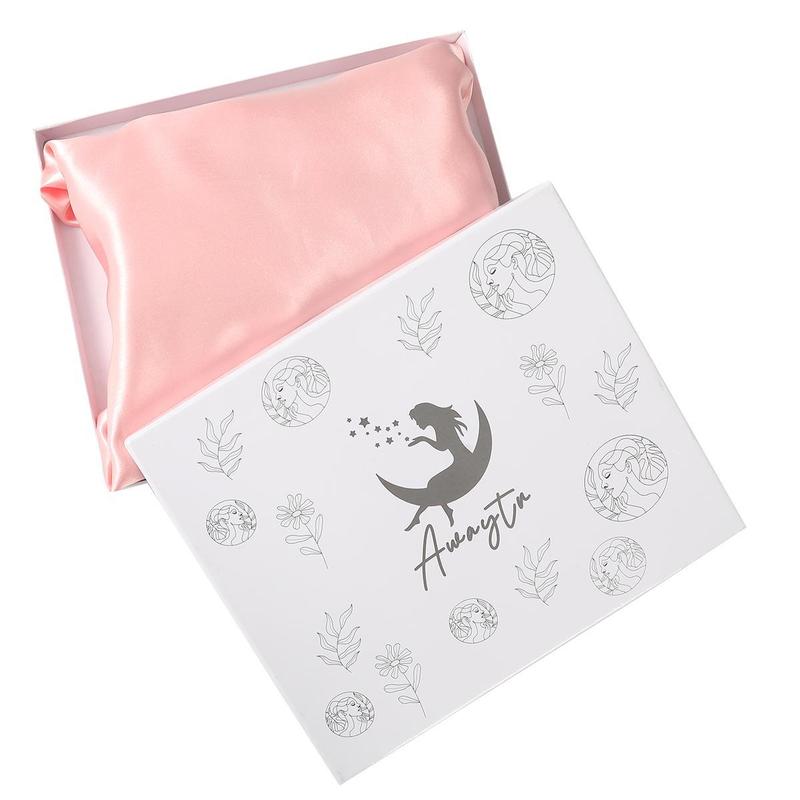 AWAYTR Satin Bonnet for Hair Protection Women Men Reversible Double Layer Two-Color Silk Like Texture for Sleeping Cap Hair Bonnet with Elastic Tie Band Gift box for Curly Hair Night Cap AWAYTR Satin Bonnet for Hair Protection Women Men Reversible Double Layer Two-Color Silk Like Texture for Sleeping Cap Hair Bonnet with Elastic Tie Band Gift box for Curly Hair Night Cap