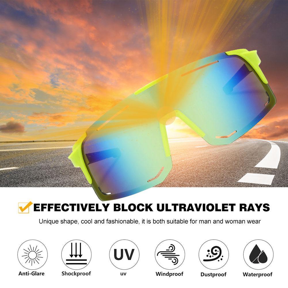 3-Pack Polarized Cycling Sunglasses for Men & Women, UV400 Windproof Sport Shades, Lightweight Eyewear for Road Riding, Biking & Outdoor Cycling