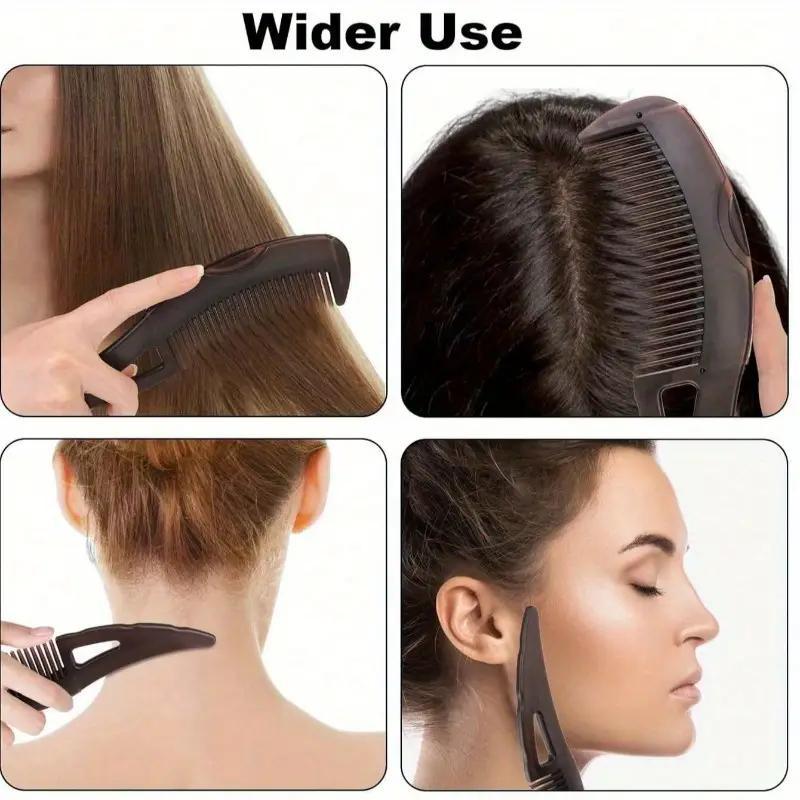 Oil Removing Energy Comb, Grooming Comb, Anti-dandruff Hair Care Tool, Suitable for Normal Hair Type, Abs Plastic Handle with Fine Teeth, Easy To Remove Oil and Untangle, Detangling Hair Brush