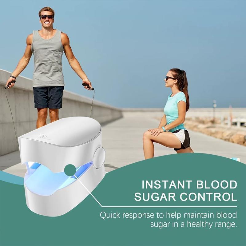 ChristmasGiftsChristmas gift Glucose No Pricking Body Care Device Glucose Adjust Non Invasive Kit Blood Sugar No Prick Device Healthcare Health Monitor *PPerfect Christmas Gift.