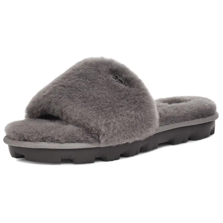UGG Open Toe Flat Comfortable Odor Resistant Slide Sandals 1100892-CHRC