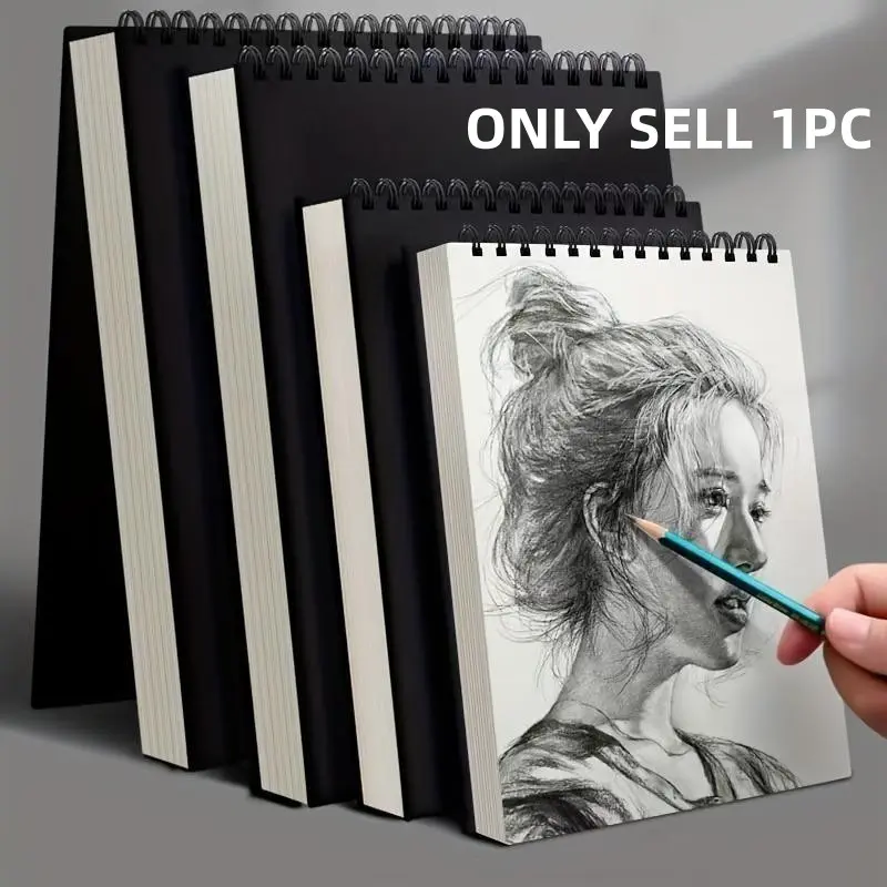 A4/a5 Sketchbook Doodle Books, Art Drawing Supplies, Drawing Paper, Top Spiral Bound, 30 Sheets Per Pack, Acid-Free Art Paper, Ideal for Adult Beginners Artists