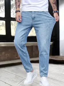 High-End Men's Jeans, Fashionable Simple and Versatile, Slimming Effect, Perfect for Daily Wear, Stylish and Comfortable