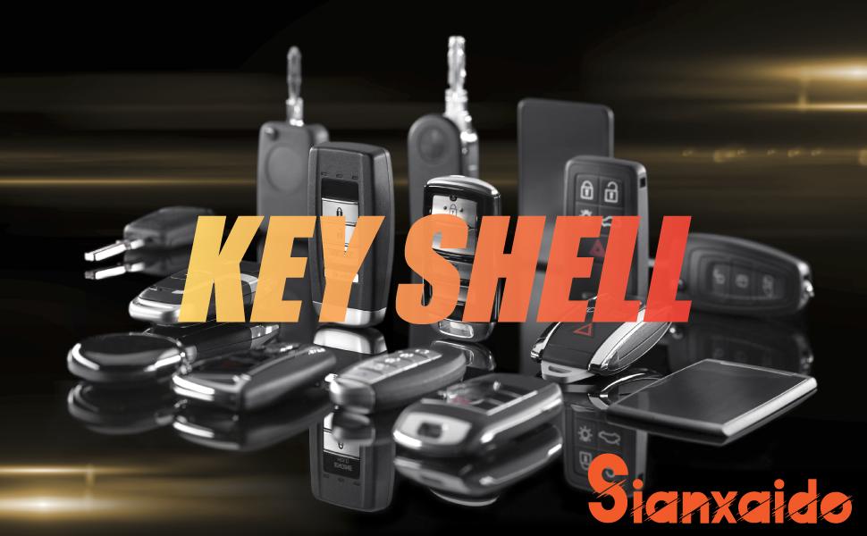 CWTWB1U816 Key Fob Shell Case Compatible with Sentra 2013-2018 Versa Note 2014-2019