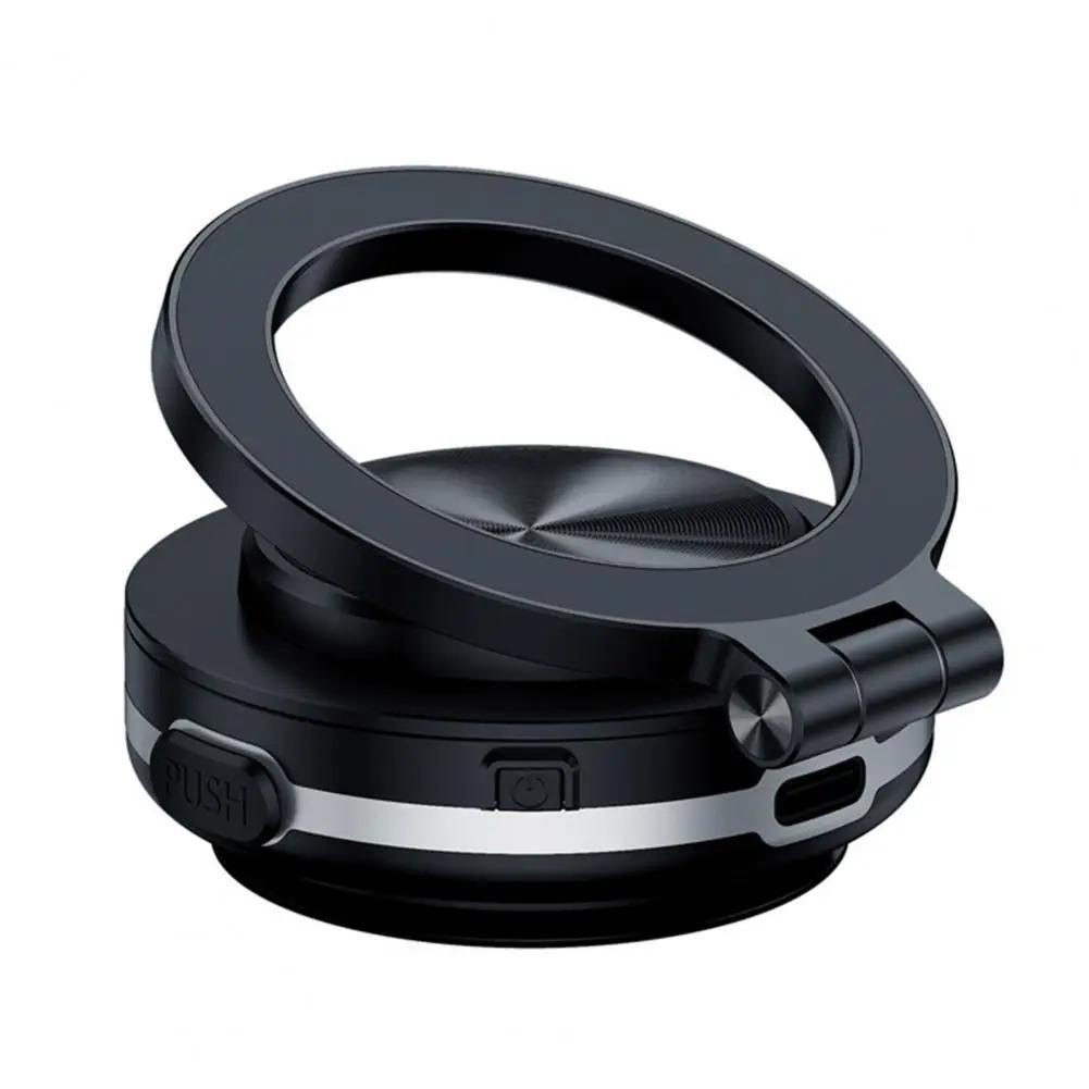 Car ElectricSuction Cup Vacuum MagneticPhoneHolder (Black), 2025 New SummerPhone Holder, Maggrip Pro3602.0 magnetic phone holder vacuumphoneholder