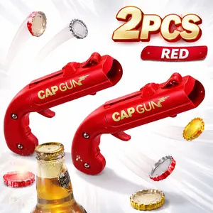 2pcs Durable Bottle Opener Set, Thick Abs Construction, Comfortable Grip, Ideal for Kitchen, Bar, Restaurant, Solves Daily Opening Hassles