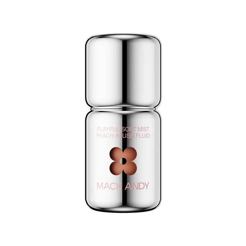 Mushroom Head Air Cushion Liquid Blush for Cheeks, Waterproof Long-Lasting Cheek Tint with Smooth Blendable Formula, Buildable Dewy Color, Sponge Tip Applicator, Lightweight Natural Flush Makeup, Portable Blush Wand for Daily Looks and Touch-Ups, 4 Shades