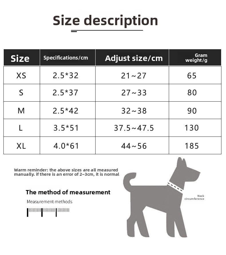 Spiked Leather Dog Collar, Heavy Duty Anti Chew Adjustable Dog Collar with Metal Buckle for Medium to Large Dogs, Punk Style Pet Collar for Walking Training