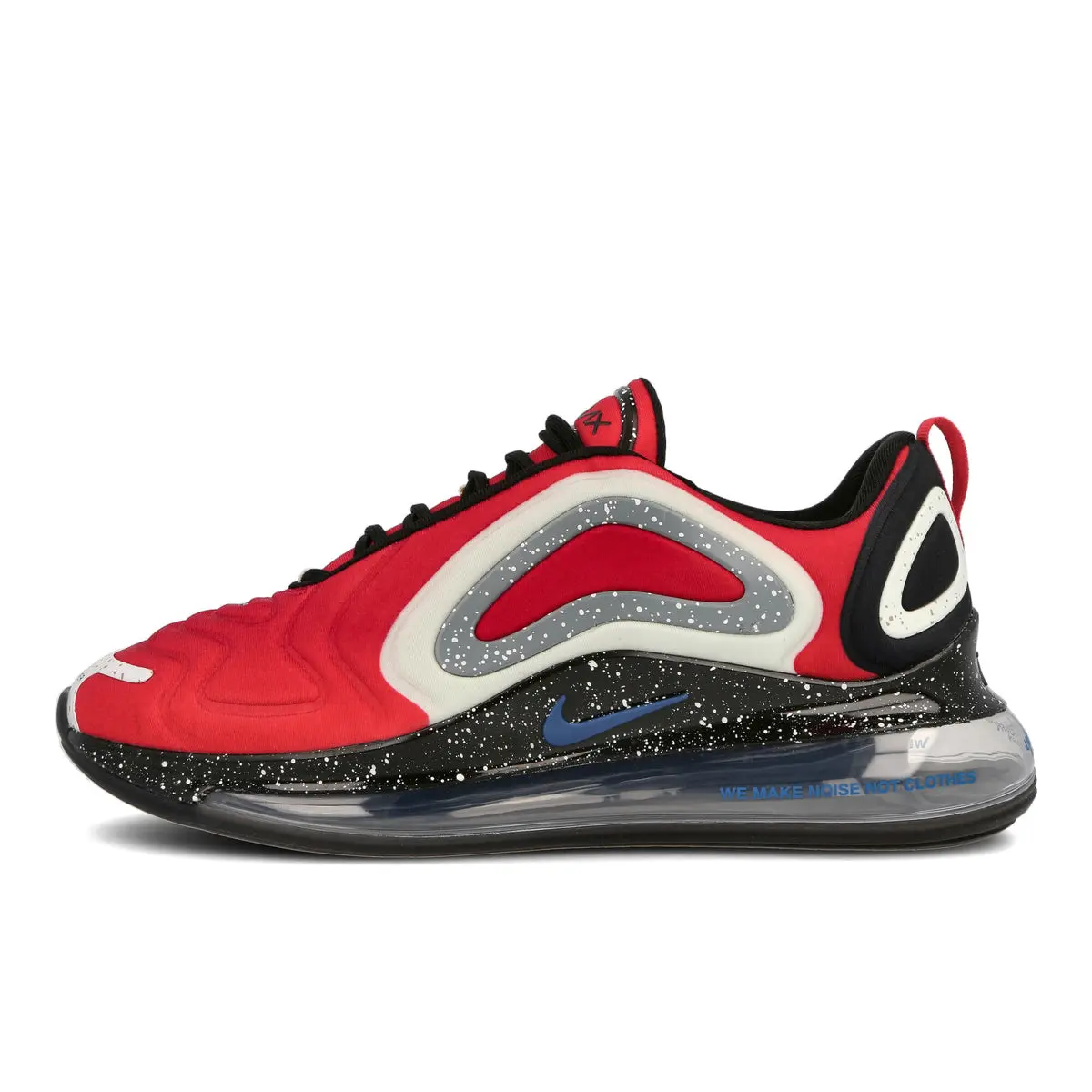 Nike Air Max 720 Retro Breathable Low-Top Running Shoes for Men and Women in Red Verifiable, with credentials and supporting global authentication