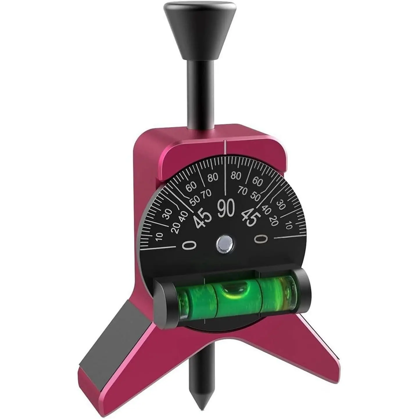 Pipe Center Finder, Pipefitter Tools with Magnetic Centering Head, Pipe Fitting Tools Center Finder to Measure Pipe Diameter from 1-1/2 to 6 Diameter